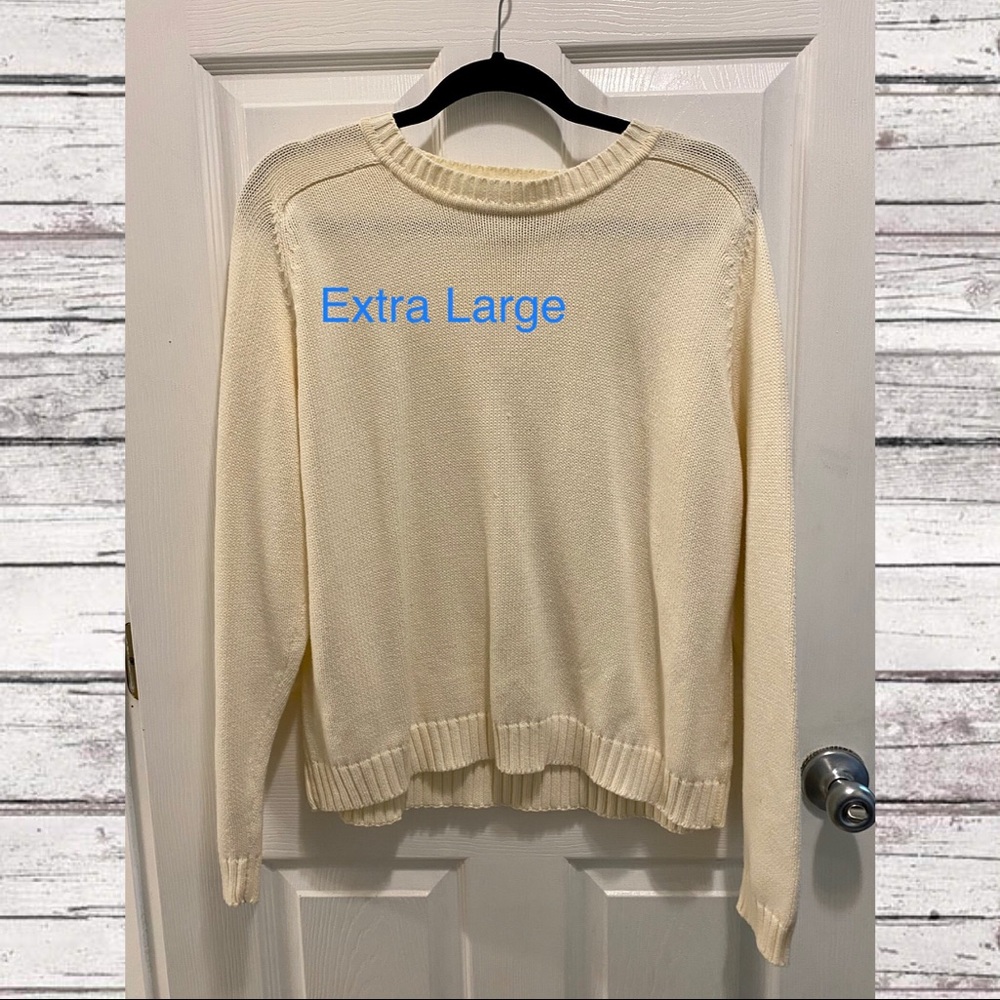 St. John’s Bay Thick Cream Sweater